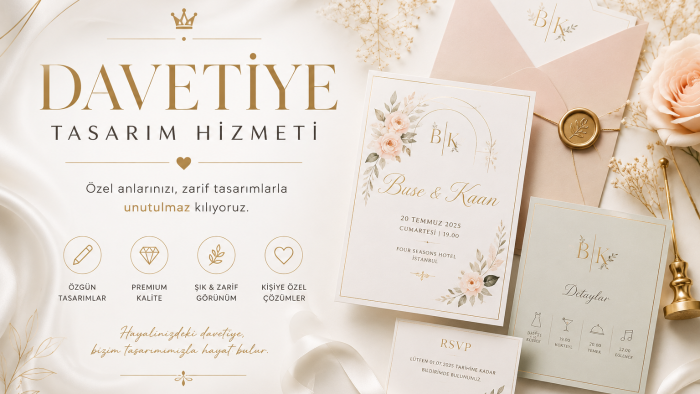 özel günleriniz için tasarımlar oluştururum