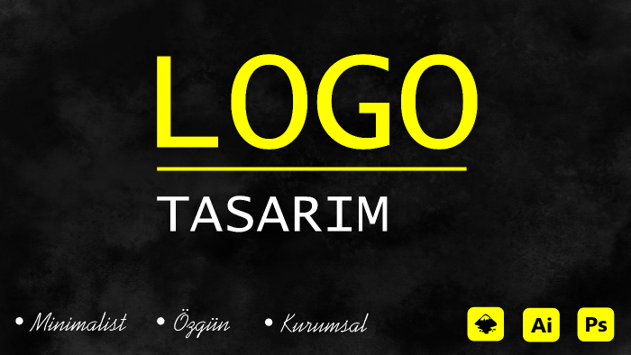 sade ve minimalist logolar tasarlayabilirim