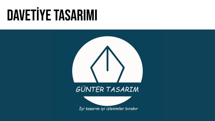 size her konuda davetiye tasarım yaparım