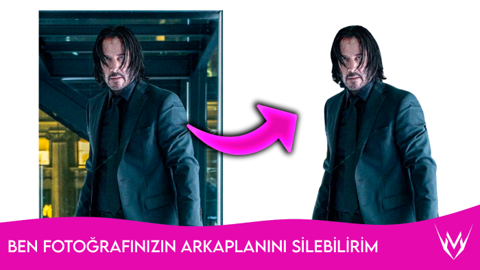 fotoğrafınız arkaplanını silebilirim