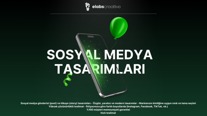 sosyal medya hesaplarınıza tasarımlar yapabilirim