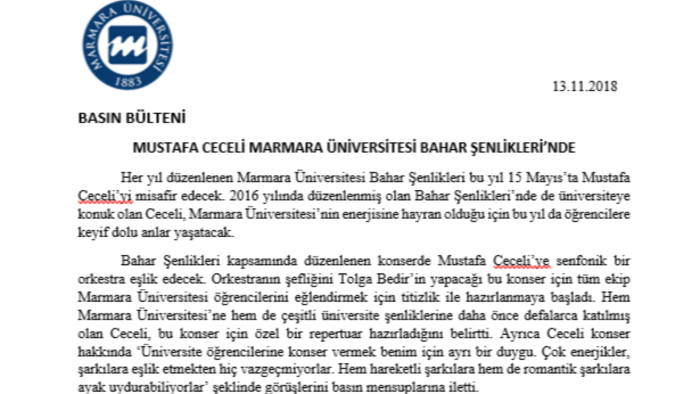 basın bülteni hazırlayabilirim