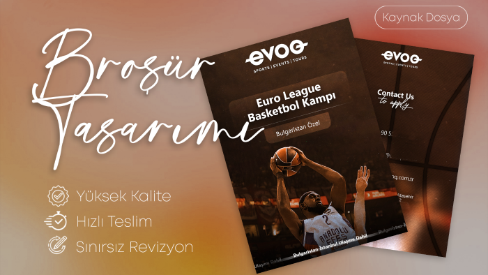ihtiyacınız olan bir broşür tasarımını yapabilirim