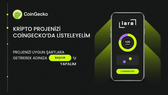 token projenizi Coingecko üzerinden listeleyebilirim