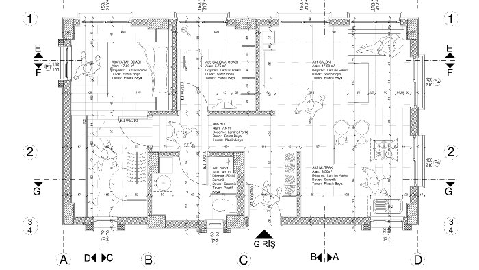 AutoCAD teknik çizimlerinizi yapabilirim