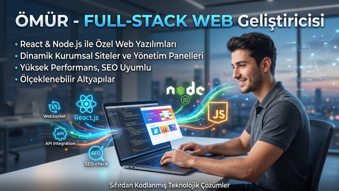 işletmenizi dijitale taşıyacak modern web sitesi yaparım