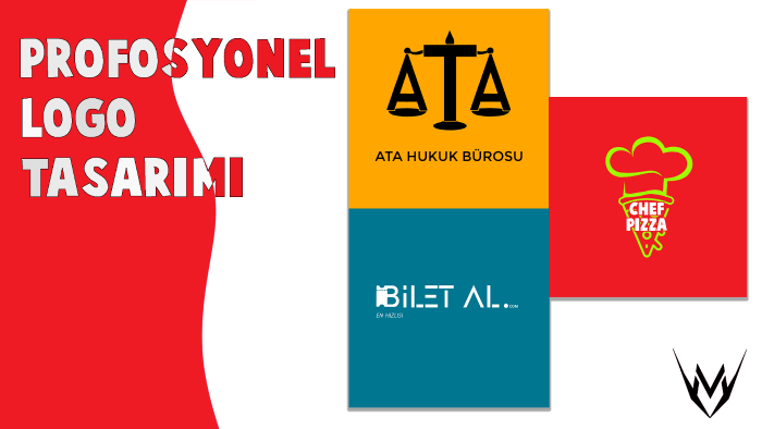 şirketiniz için profesyonel ve akılda kalıcı logo tasarlarım