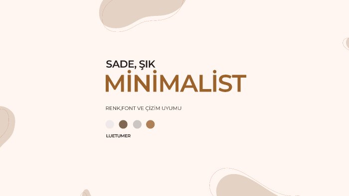 işletmeniz için minimal logo tasarımları yapabilirim