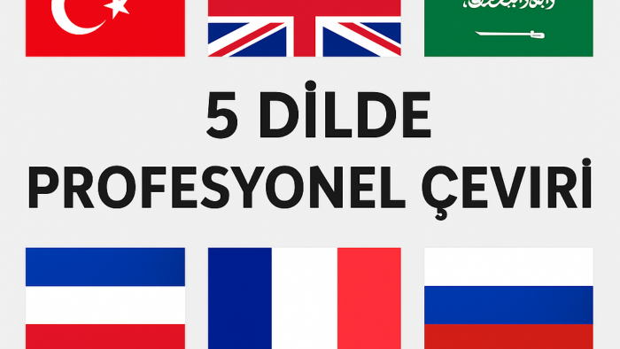 5dilde uzman çeviri yaparım