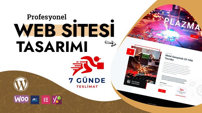 mobil uyumlu profesyonel web sitenizi hazırlıyorum