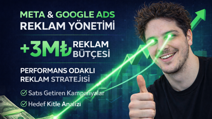 reklam performansınızı artıracak çözümler üretirim