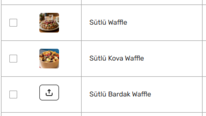 yemek platformlarını yeniden kuruyorum