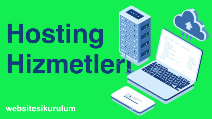 hosting hizmeti sağlarım