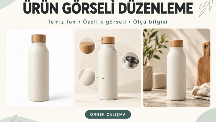 e-ticaret ürün fotoğraflarını düzenlerim