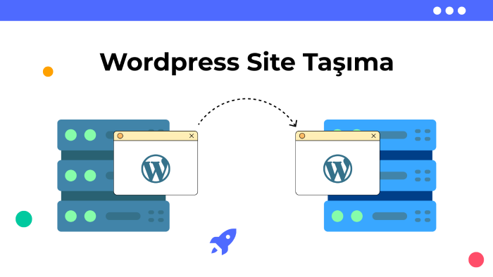 wordpress web sitelerini taşıyorum