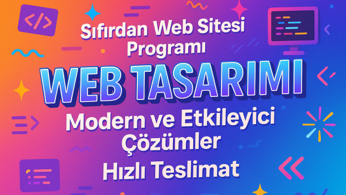 markanıza özel sıfırdan web tasarımlı siteler yapabilirim
