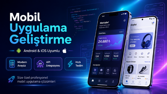 markanız için istediğiniz şekilde bir mobil uygulama yaparım