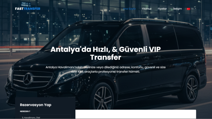 şık ve hızlı çalışan web siteleri oluştururum