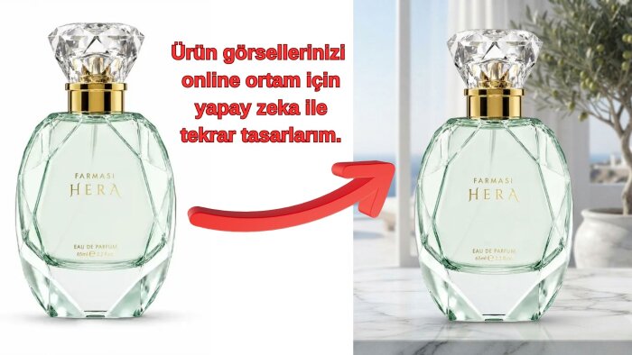 ürün fotoğrafınızı online satış için tekrar tasarlarım