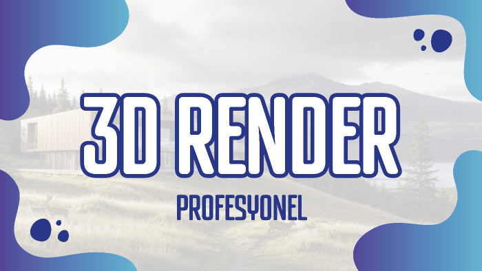 profesyonel mimari renderlar yapabilirim