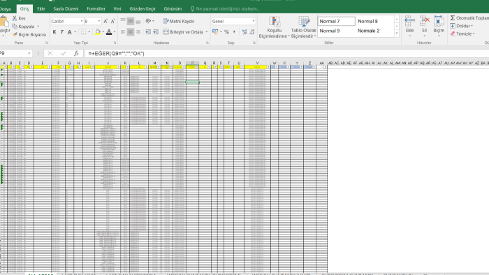 excel ile ilgili istediğiniz çalışmayı yapabilirim