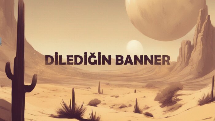sizler için kapak fotoğrafı (banner) tasarımı yapabilirim