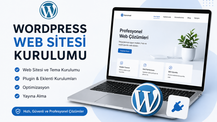 wordpress sitenizi kurabilirim