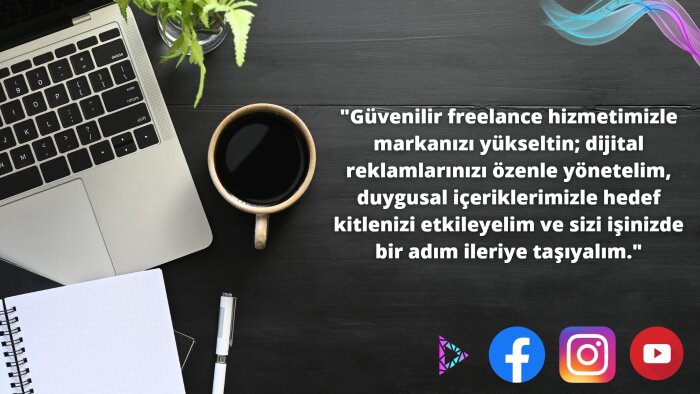 firmanızın sosyal medya hesabını marka bilinciyle yönetirim