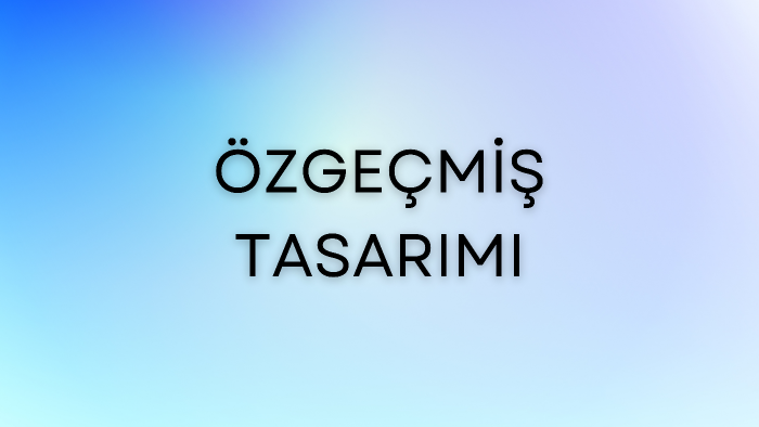 uygun fiyata özgeçmişinizi tasarlayabilirim