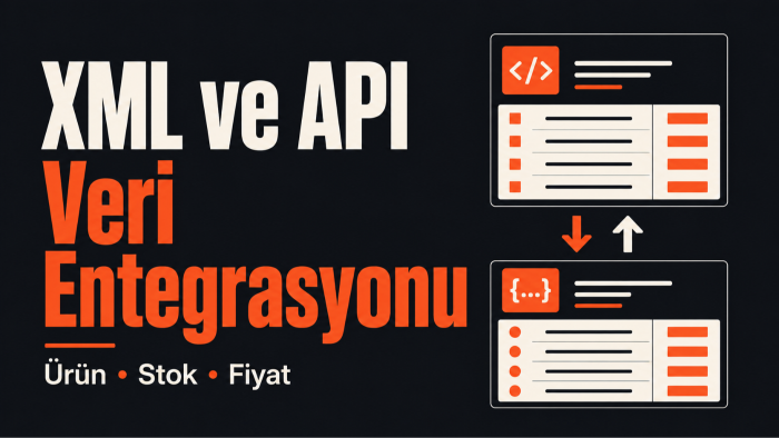 XML ve API ile ürün stok fiyat entegrasyonu yaparım