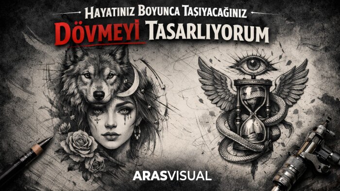 dövme tasarımı yapıyorum