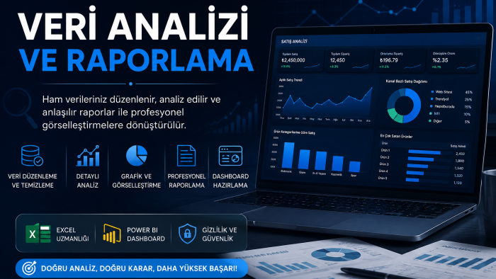 Excel, Power BI ve dashboard çözümleriyle verilerinizi yorum