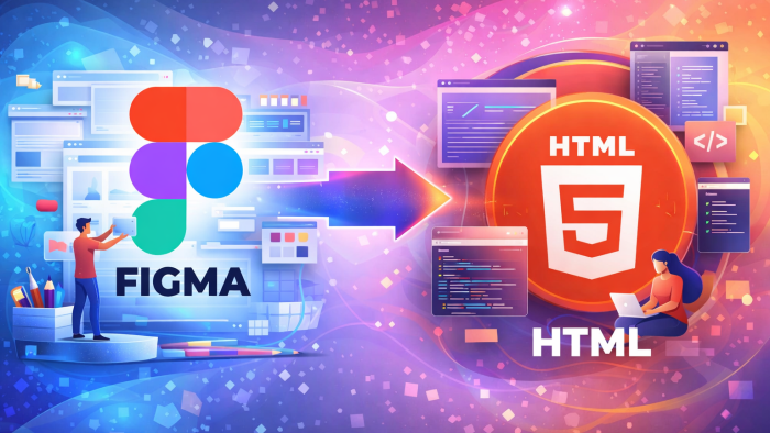 figma veya photoshop tasarımlarınızı koda dökerim