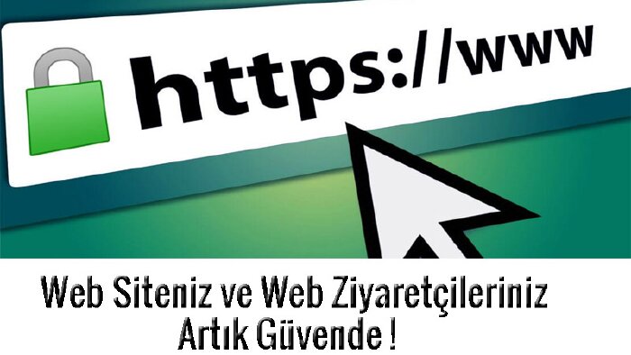 web site güvenliği için ssl sertifikası kurarım