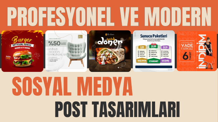 sosyal medya hesaplarınız için tasarımlar yapıyorum