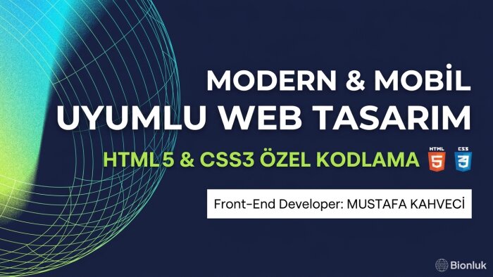 modern ve mobil uyumlu web siteleri kodlarım