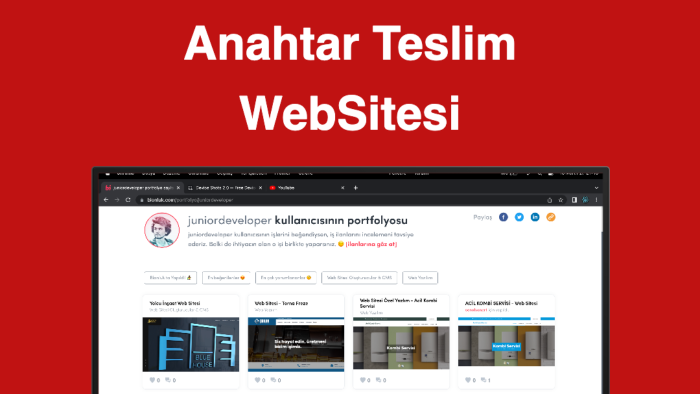 yaptığınız işe uygun web sitesi oluşturabilirim