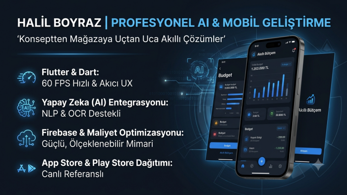hayalinizdeki ürünü yüksek performansla hayata geçiririm