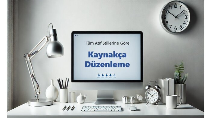 kaynakça düzenleme desteği sunuyorum