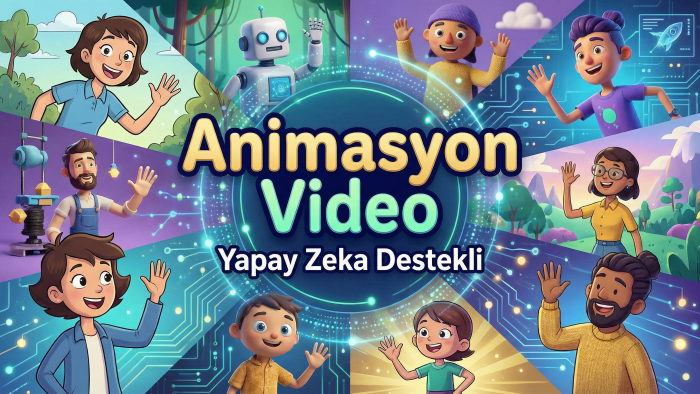 yapay zeka destekli (Ai) animasyon video hazırlıyorum