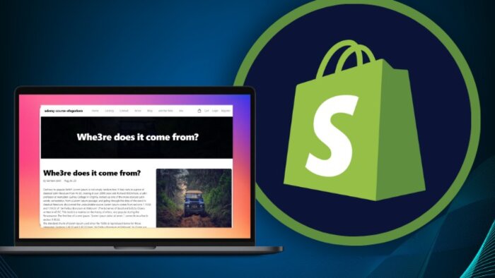 size Shopify temalı e-ticaret sitesi yapabilirim