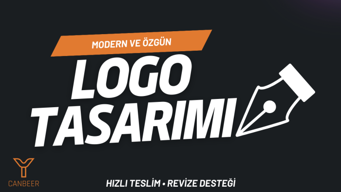 markanıza özel modern ve özgün logo tasarlıyorum