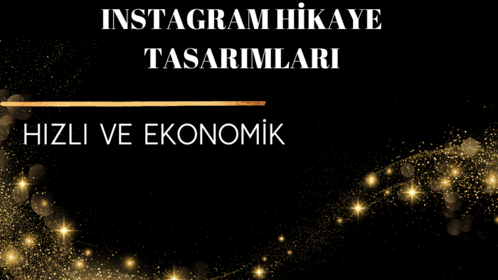 instagram hikayesi ve postu hazırlayabilirim