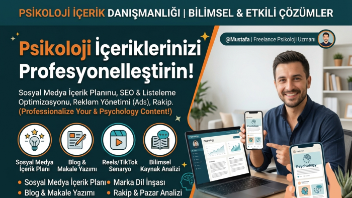 psikoloji alanında içerik üretebilirim