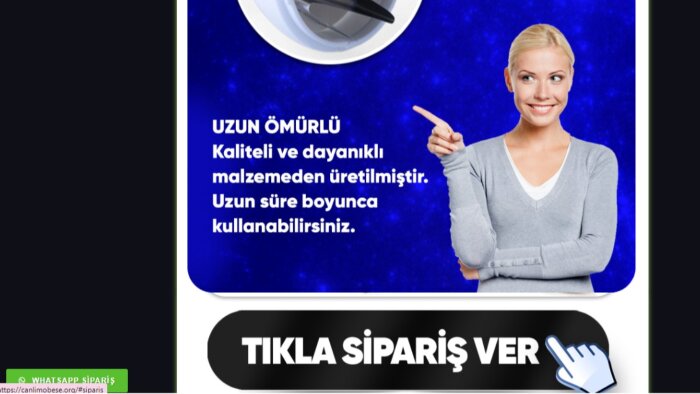 tek ürün için satış sitesi kurarım