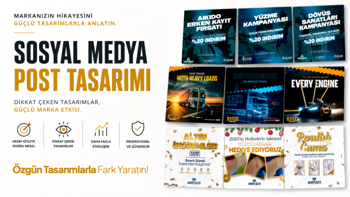 sosyal medya post tasarımları yapabilirim