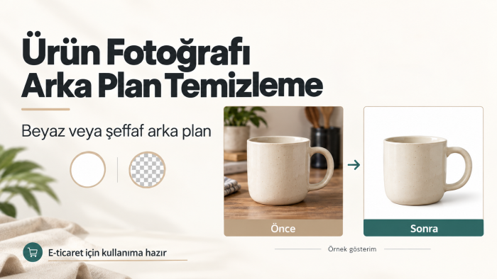 ürün fotoğraflarınızın arka planını temizlerim
