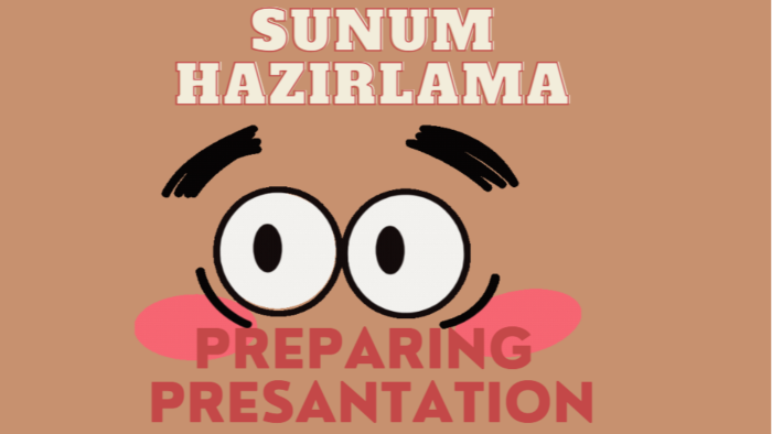 ingilizce ve türkçe sunum hazırlarım
