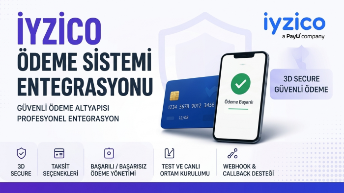 İyzico ödeme sistemi entegrasyonu yapıyorum