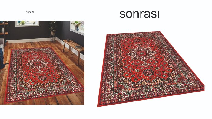 sizin için arka plan temizleme & dekupe işlemi yapabilirim